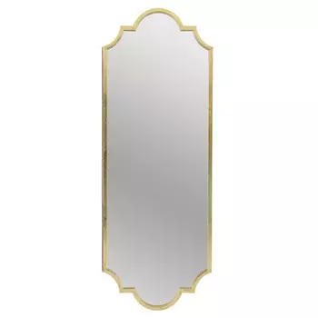 Зеркало настенное в раме золотого цвета