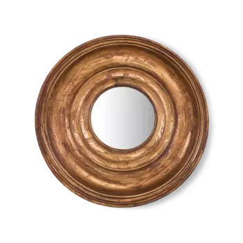 Зеркало Native золотого цвета