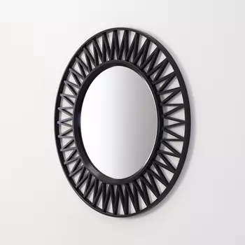 Зеркало Otto в чёрной раме