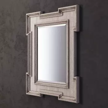 Зеркало Preston с рамой из массива дуба