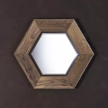 Зеркало Ribble из массива ореха