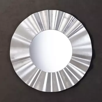 Зеркало River Silver серебряного цвета