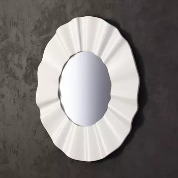 Зеркало River в раме белого цвета