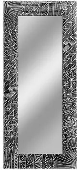 Зеркало в раме Onega Black в этническом стиле