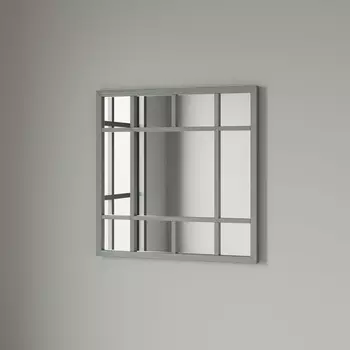 Зеркало Wind Wall в раме черного цвета