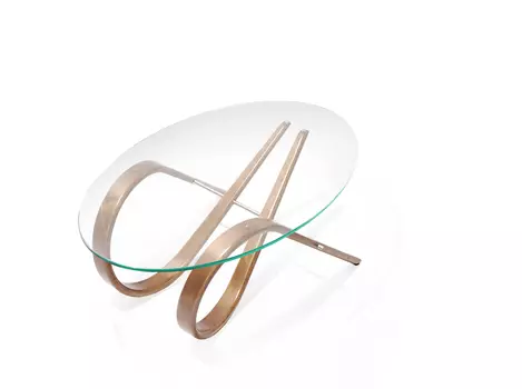 Журнальный стол Apriori h со стеклянной столешницей