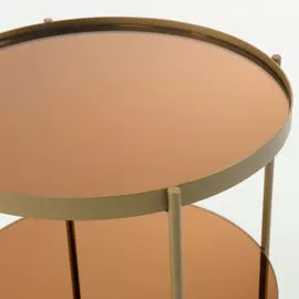 Журнальный стол Aroa с двумя стеклянными столешницами