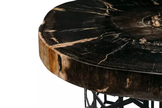 Журнальный стол бинтау из окаменелого дерева 81173