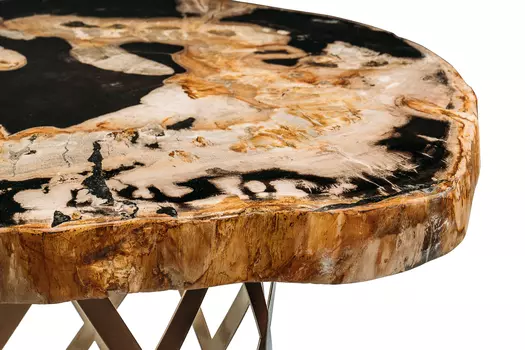 Журнальный стол бинтау из окаменелого дерева 381166