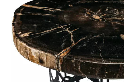 Журнальный стол бинтау из окаменелого дерева 381176