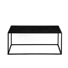 Журнальный стол Darmian Into Black черное стекло