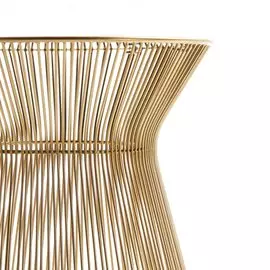 Журнальный стол Jolene из стекла черного цвета