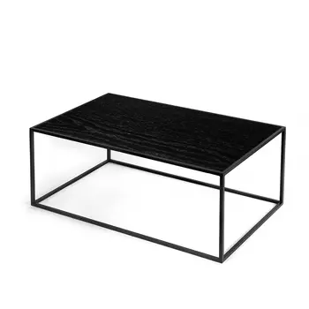 Журнальный стол London Black черный дуб