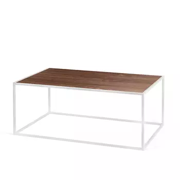 Журнальный стол London White американский орех