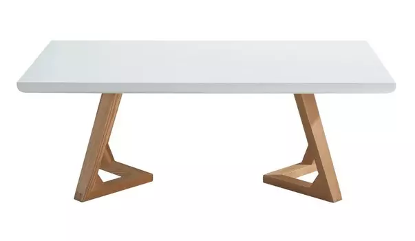 Журнальный стол Maureen белый/ясень