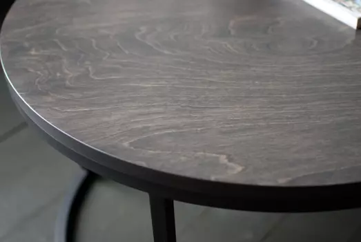 Журнальный стол o Ply из березовой фанеры и металла