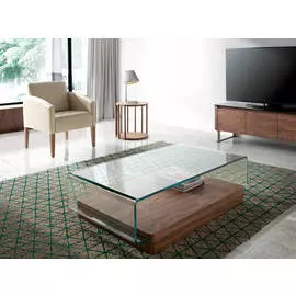 Журнальный столик Atelier со стеклянной столешницей