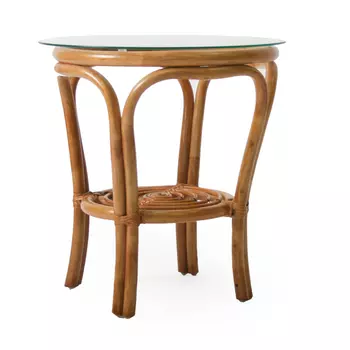 Журнальный столик Bali со стеклом мед