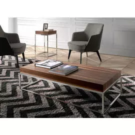 Журнальный столик из стали и мдф