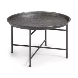 Журнальный столик Julia Grup Adaline с круглой столешницей из металла