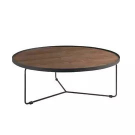 Журнальный столик с металлическим основанием