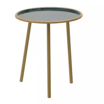 Журнальный столик с зеленой столешницей