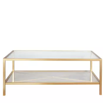 Журнальный столик со стеклянной столешницей