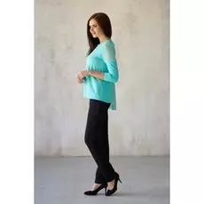 Блуза трикотажная Амина (ментоловая)