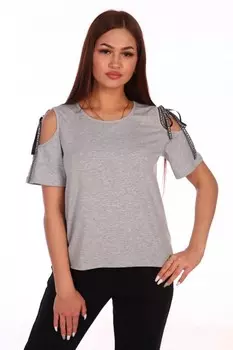 Блуза трикотажная Бланш (серая)
