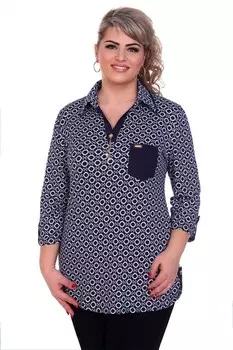 Блуза трикотажная Блоссом (цепи)