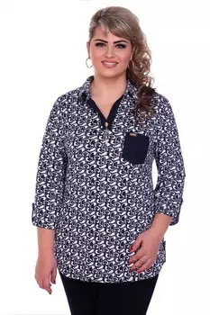 Блуза трикотажная Блоссом (вензеля)