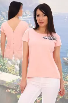 Блуза трикотажная Фантастика (розовая) рр