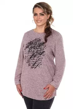 Блуза трикотажная Харпер (розовая)