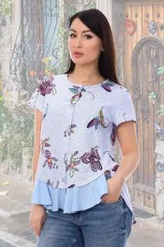 Блуза трикотажная Каролина