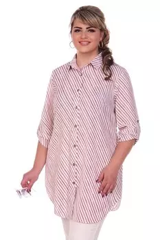 Блуза трикотажная Кристайн (розовая) рр