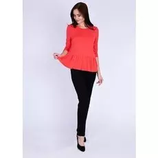 Блуза трикотажная Марианна (коралловая)