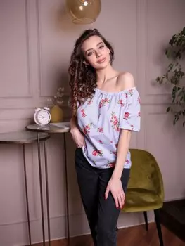 Блуза трикотажная Равенна рр