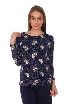 Блуза трикотажная Шаде (индиго)