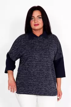 Блуза трикотажная Снег рр