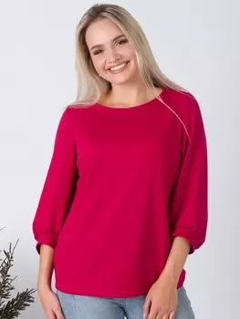 Блуза трикотажная Триша (вишневая)