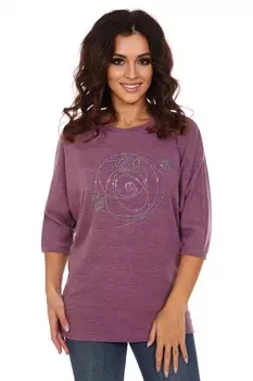 Блуза трикотажная Виллоу (брусничная) рр