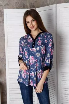 Блуза вискозная Аксинья рр