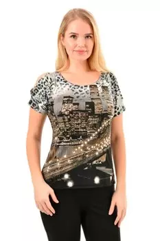 Блуза вискозная Город