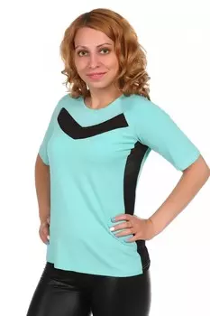 Блуза вискозная Кеона (ментоловая)