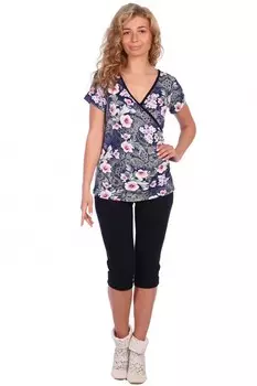 Блуза вискозная Лера рр