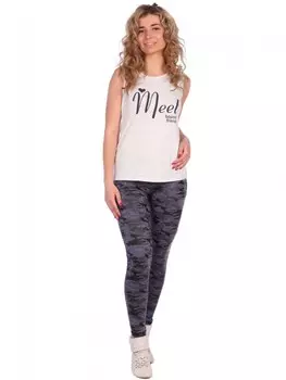 Блуза вискозная Встреча (белая) рр