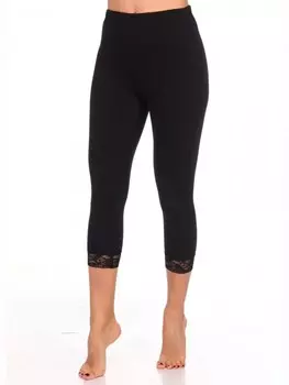 Бриджи трикотажные Аделаида (черные)