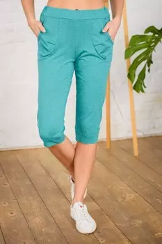 Бриджи трикотажные Анна (изумрудные)