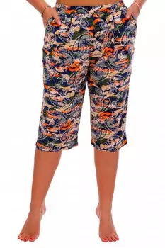 Бриджи трикотажные Дачница (оранжевые)