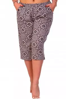 Бриджи трикотажные Дачница (узоры)